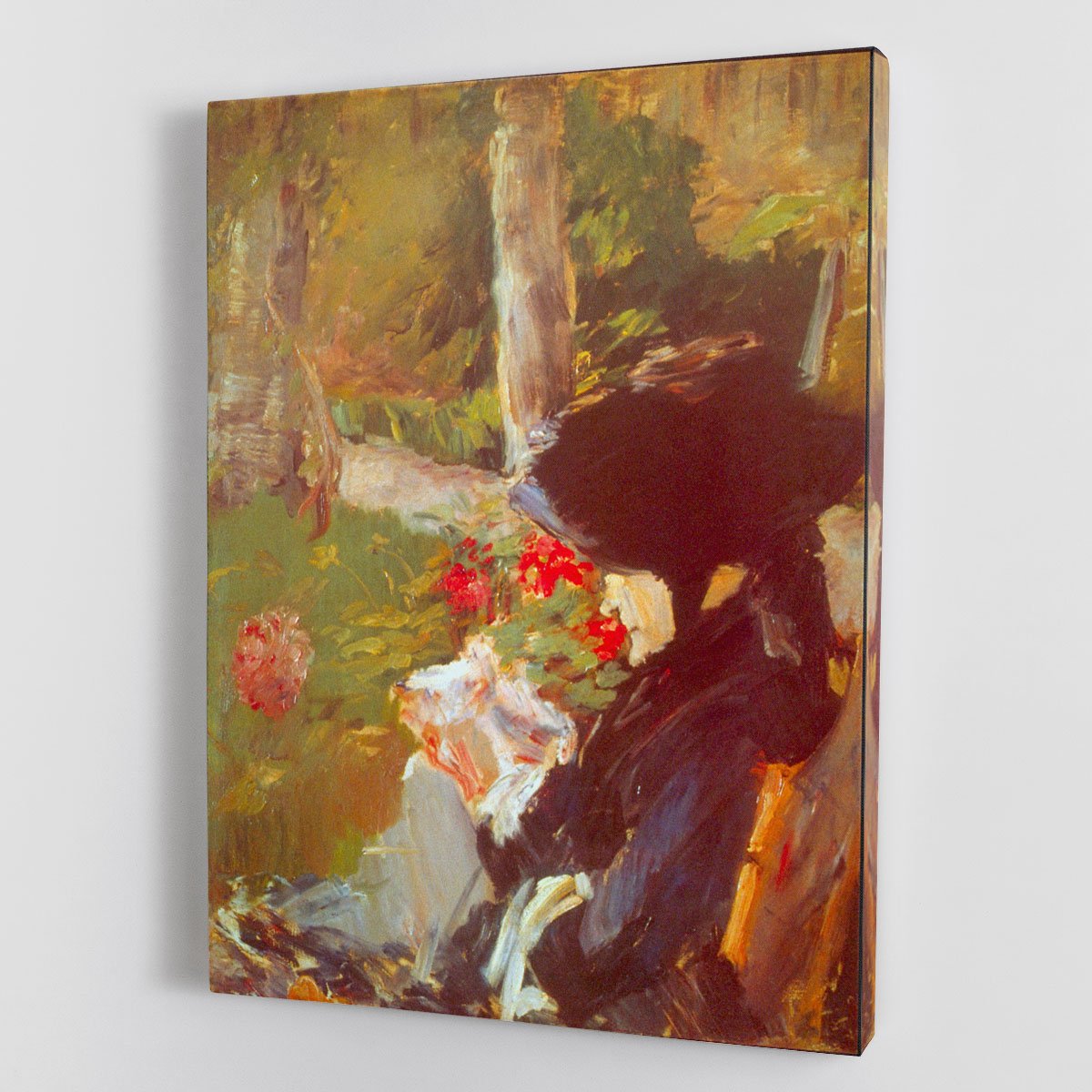 Manets Mother by Manet Canvas Print or Poster