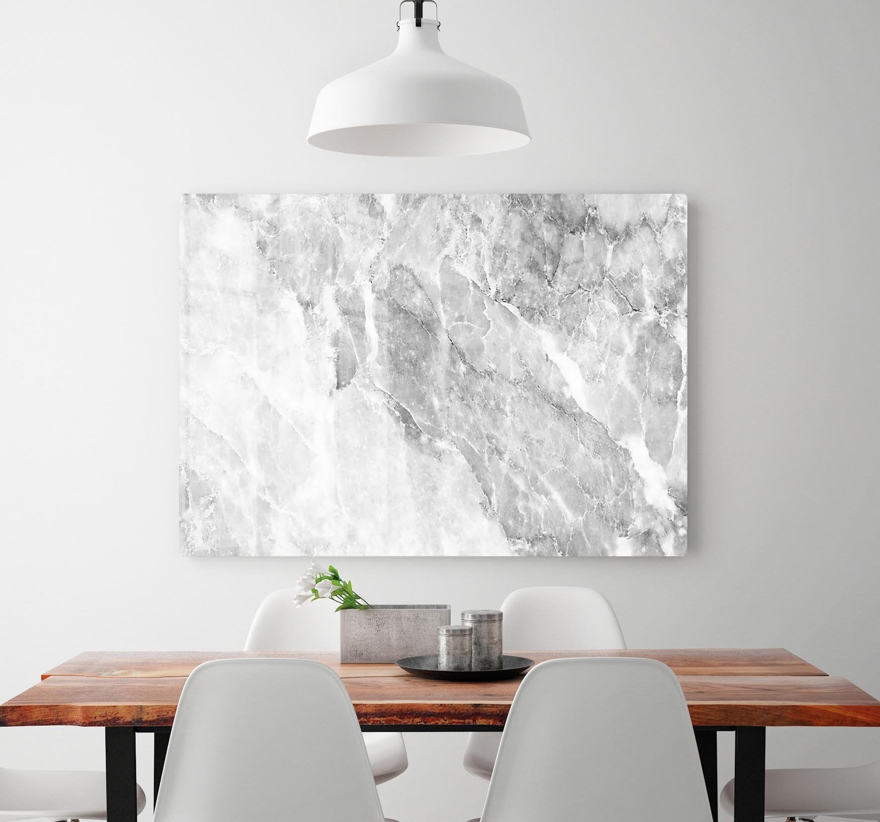 Marble HD Metal Print - Canvas Art Rocks - 2
