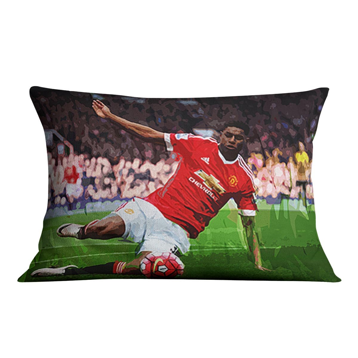 Marcus Rashford Action Manchester United Cushion