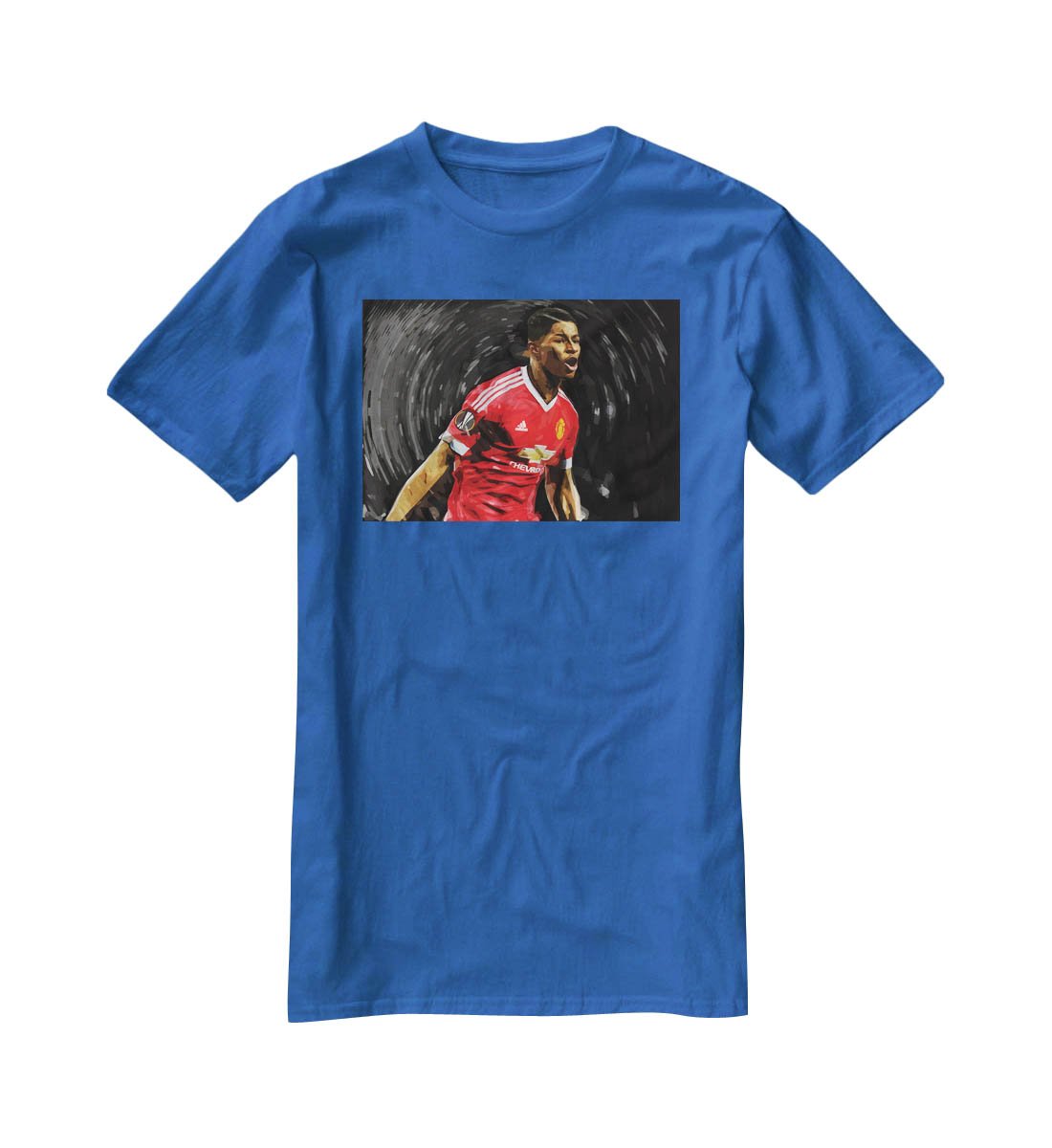 Marcus Rashford Manchester United T-Shirt - Canvas Art Rocks - 2