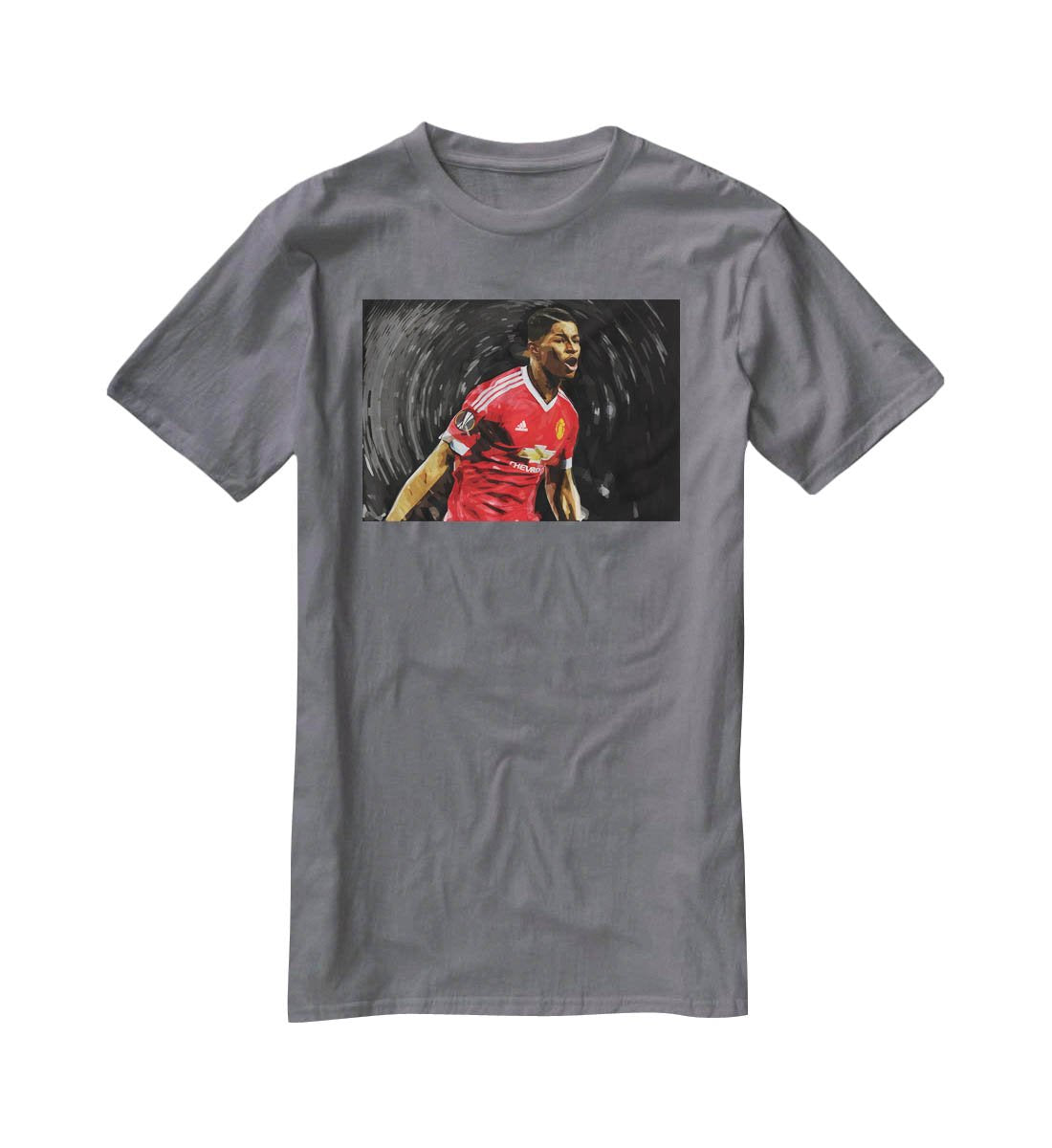 Marcus Rashford Manchester United T-Shirt - Canvas Art Rocks - 3