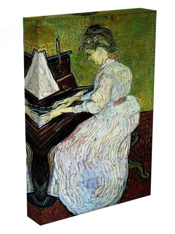 Marguerite Gachet at the Piano by Van Gogh Canvas Print & Poster - Canvas Art Rocks - 3