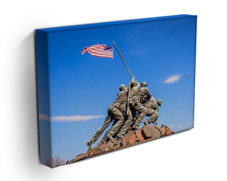 Marine Corps War Memorial at dawn Canvas Print or Poster - Canvas Art Rocks - 3