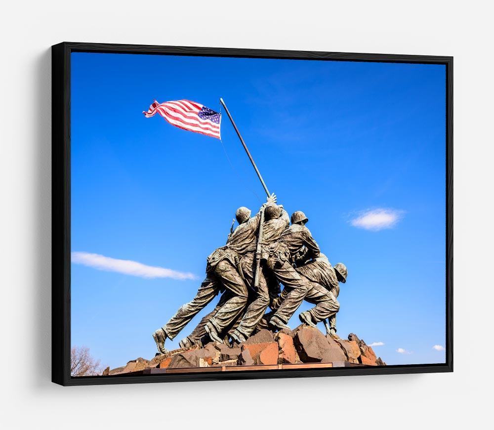 Marine Corps War Memorial at dawn HD Metal Print