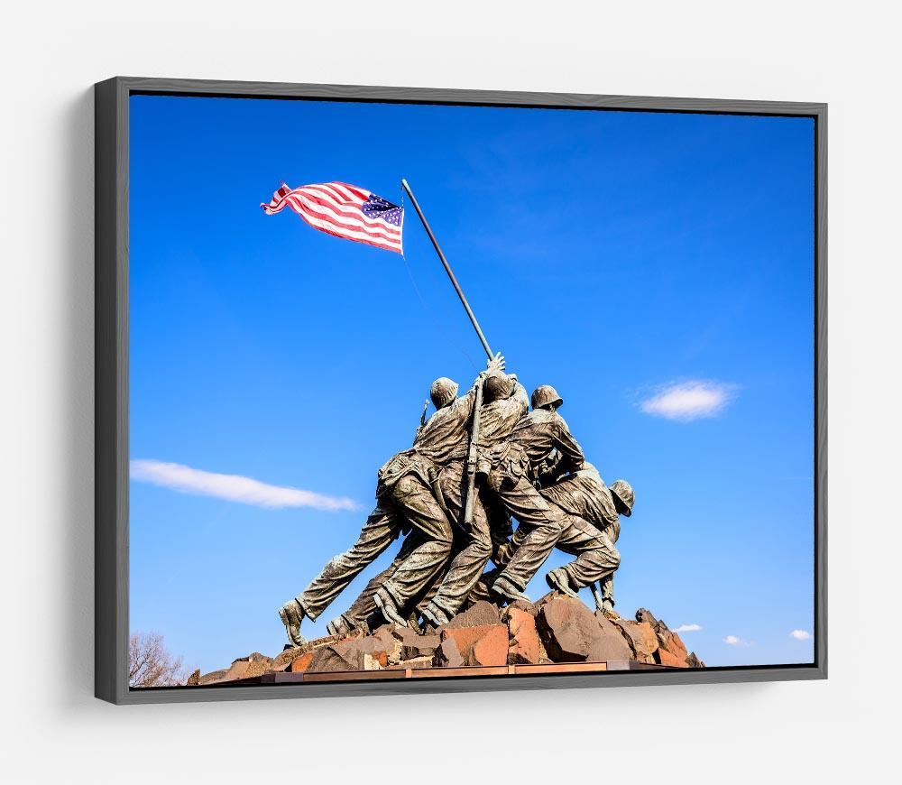 Marine Corps War Memorial at dawn HD Metal Print
