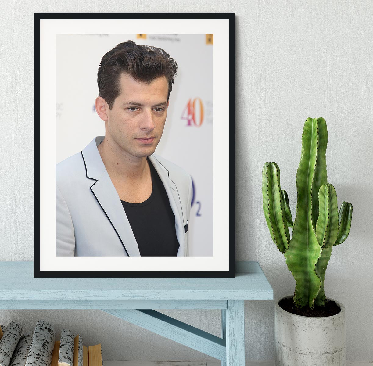 Mark Ronson Framed Print - Canvas Art Rocks - 1