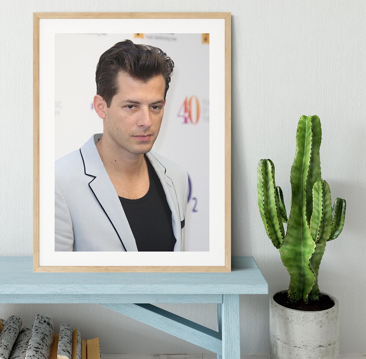 Mark Ronson Framed Print - Canvas Art Rocks - 3