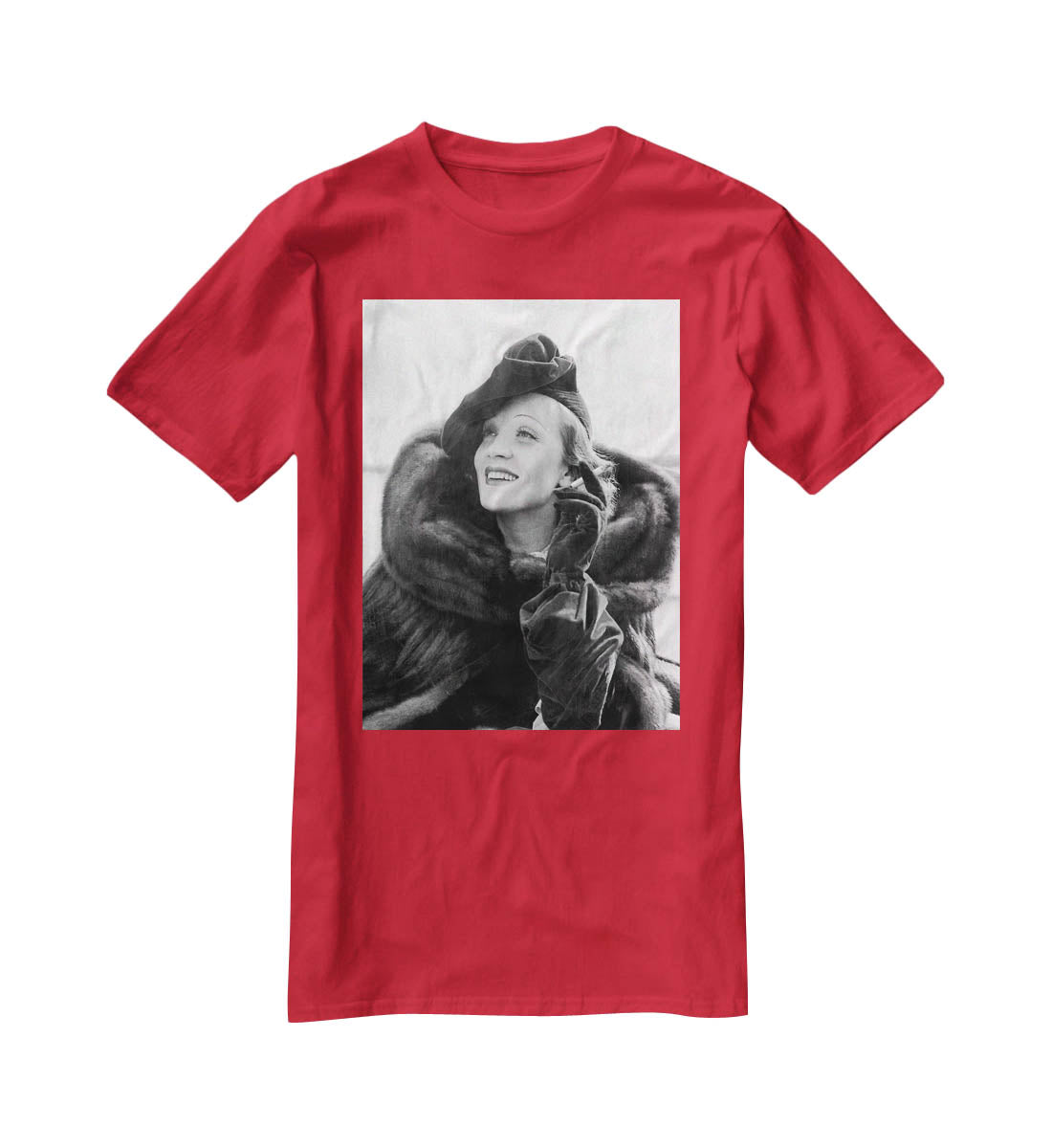 Marlene Dietrich T-Shirt - Canvas Art Rocks - 4