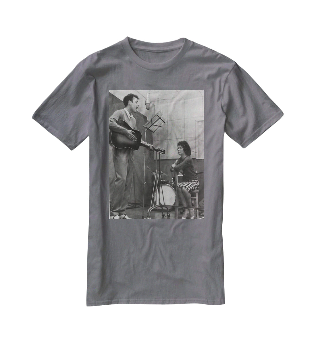 Marty Wilde recording T-Shirt - Canvas Art Rocks - 3