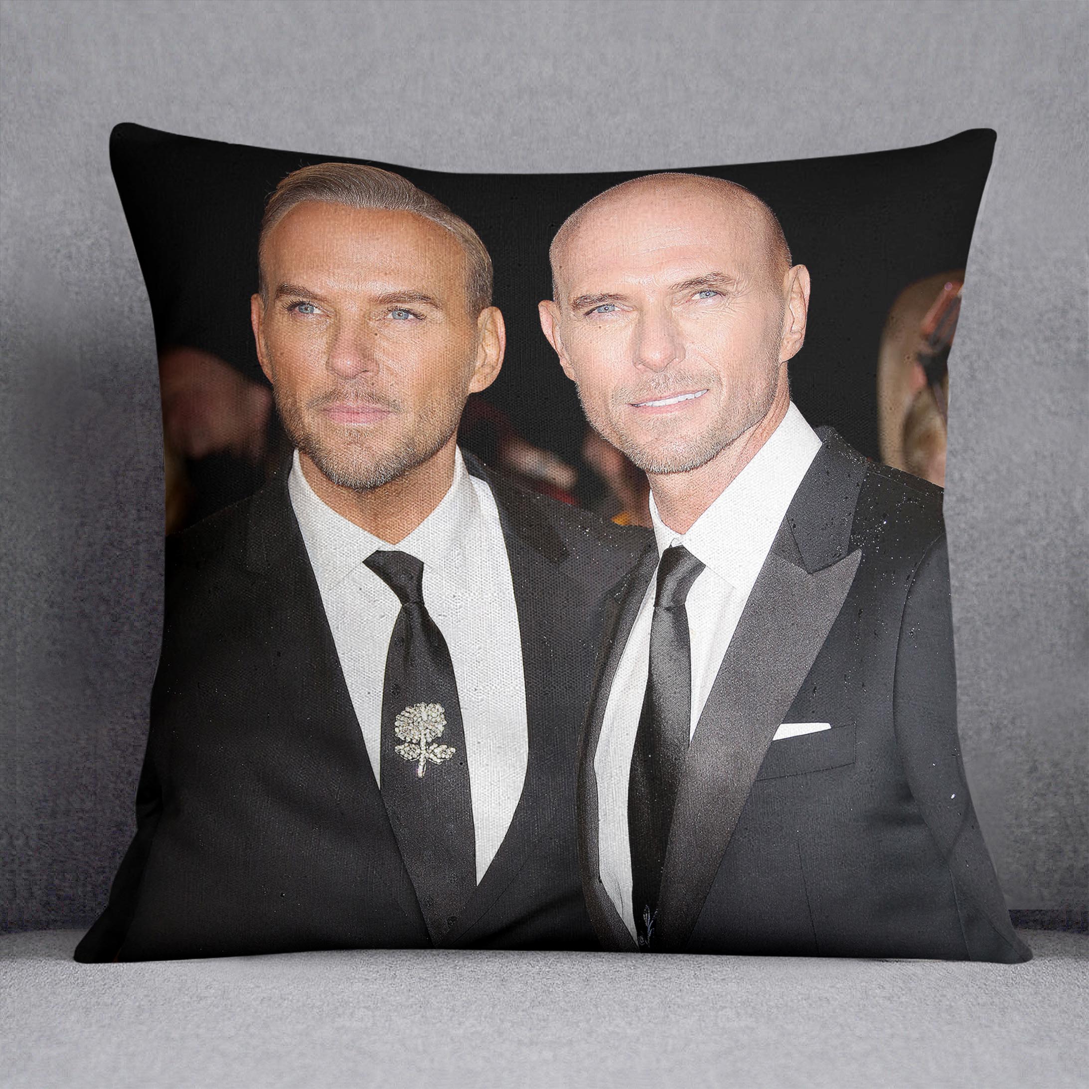 Matt Goss and Luke Goss Cushion