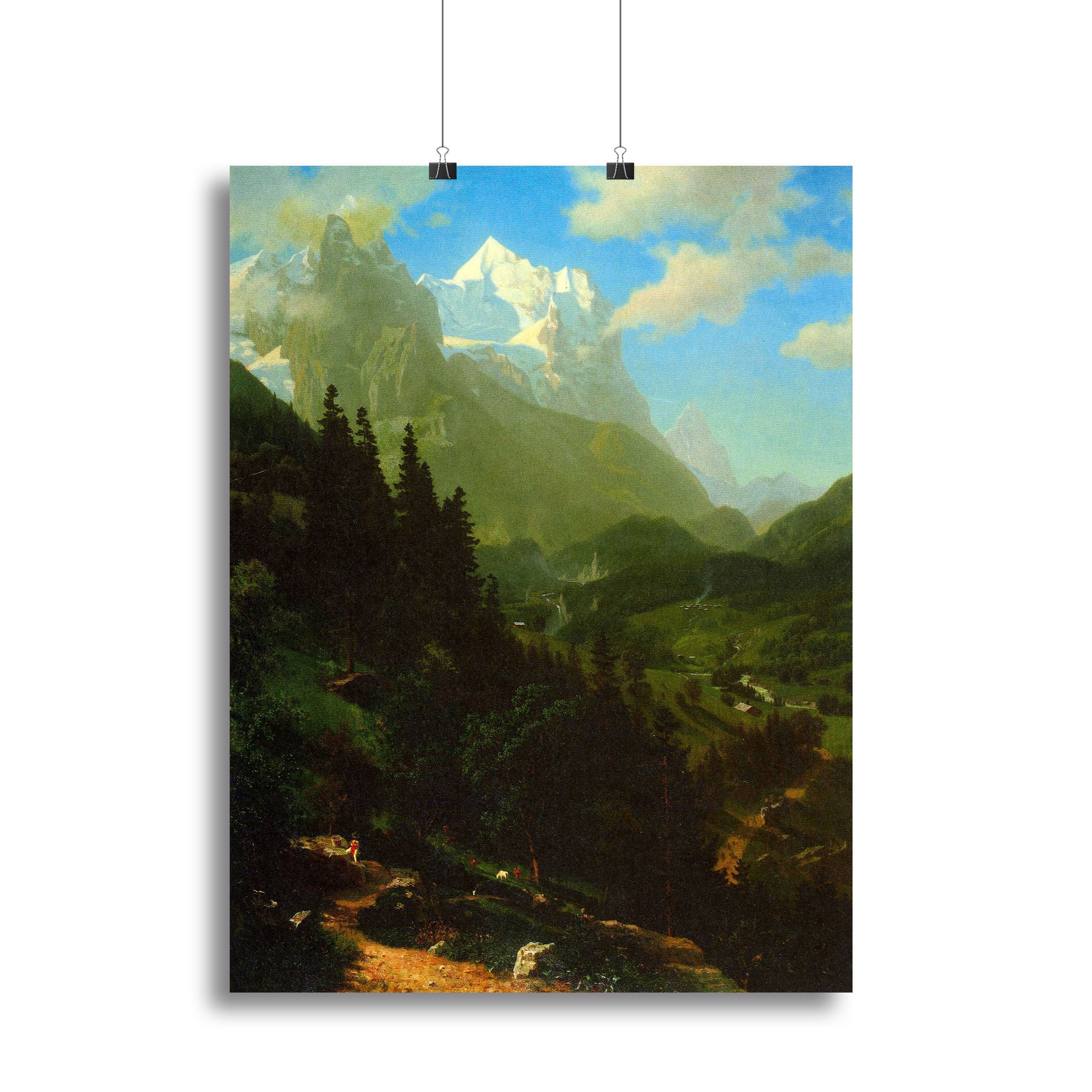 Matterhorn by Bierstadt Canvas Print or Poster