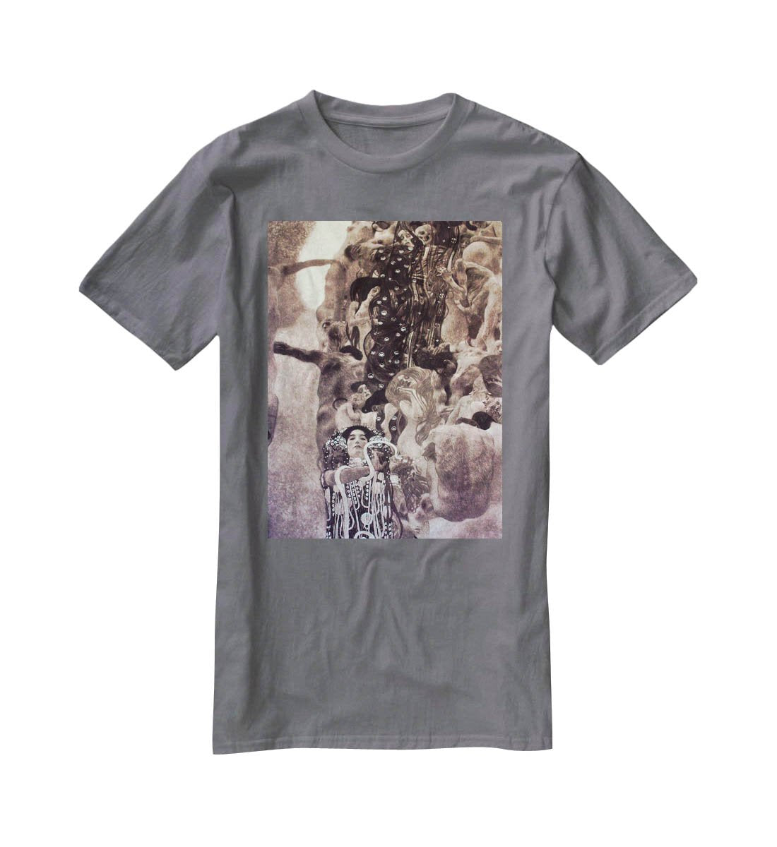 Medicine by Klimt T-Shirt - Canvas Art Rocks - 3