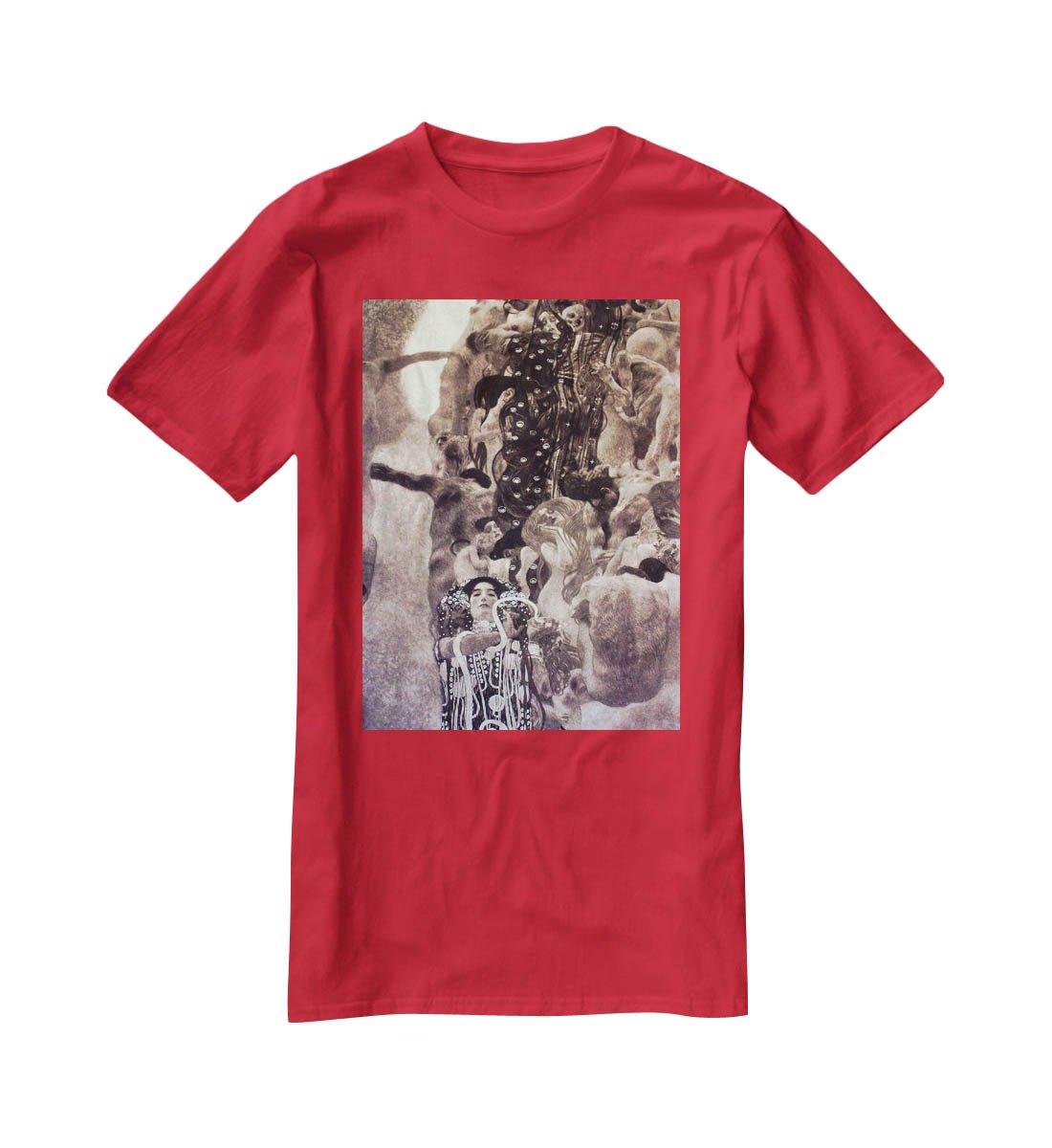 Medicine by Klimt T-Shirt - Canvas Art Rocks - 4