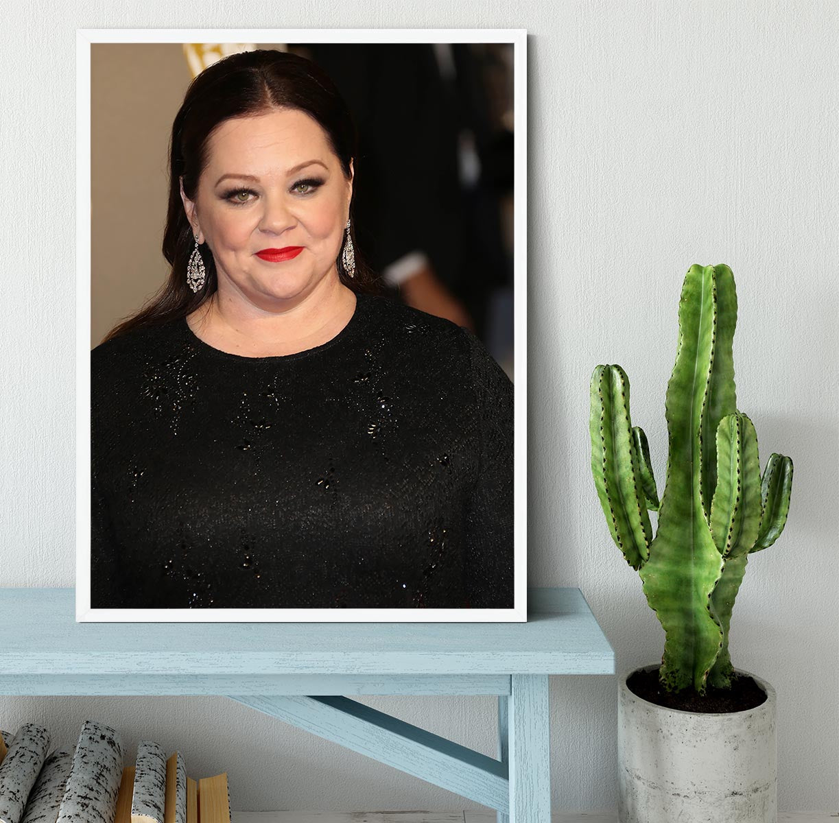 Melissa McCarthy Framed Print - Canvas Art Rocks -6