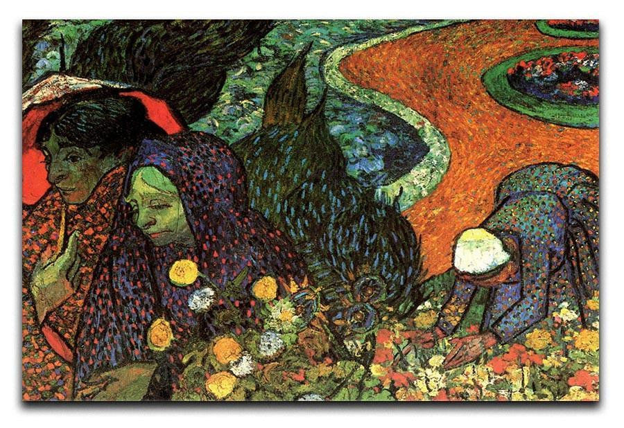 Memory of the Garden at Etten by Van Gogh Canvas Print & Poster  - Canvas Art Rocks - 1