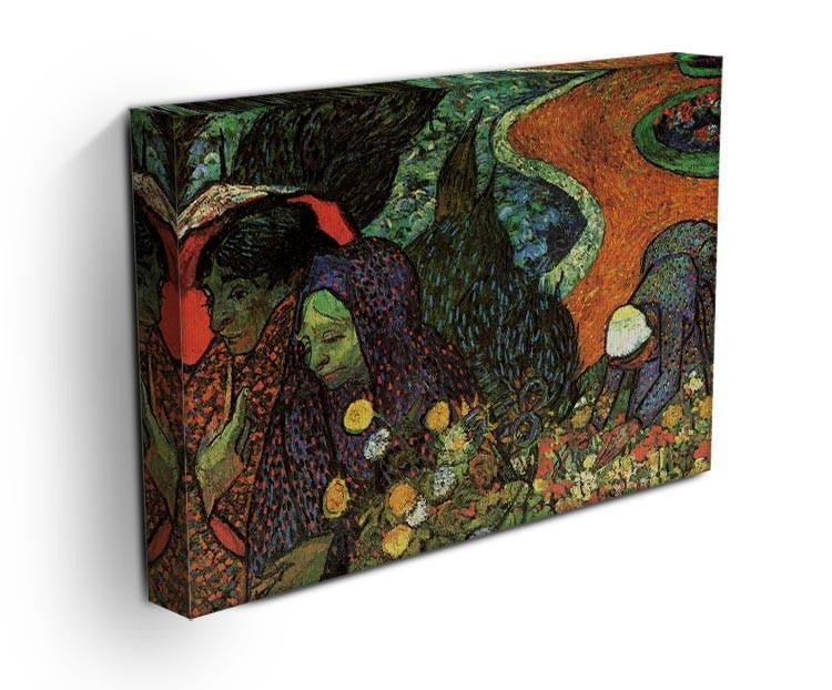Memory of the Garden at Etten by Van Gogh Canvas Print & Poster - Canvas Art Rocks - 3