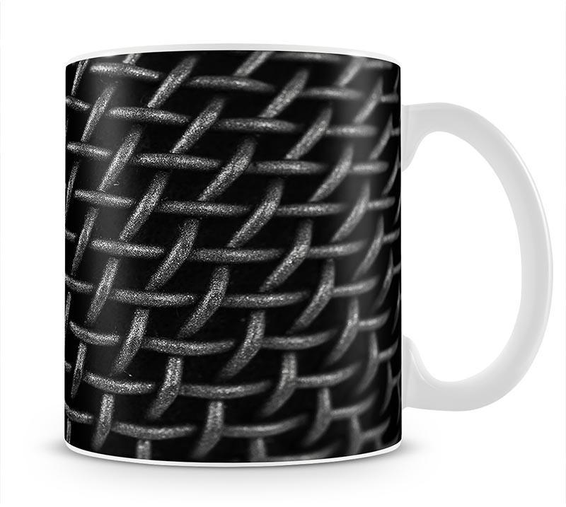 Metal Grid Mug - Canvas Art Rocks - 1