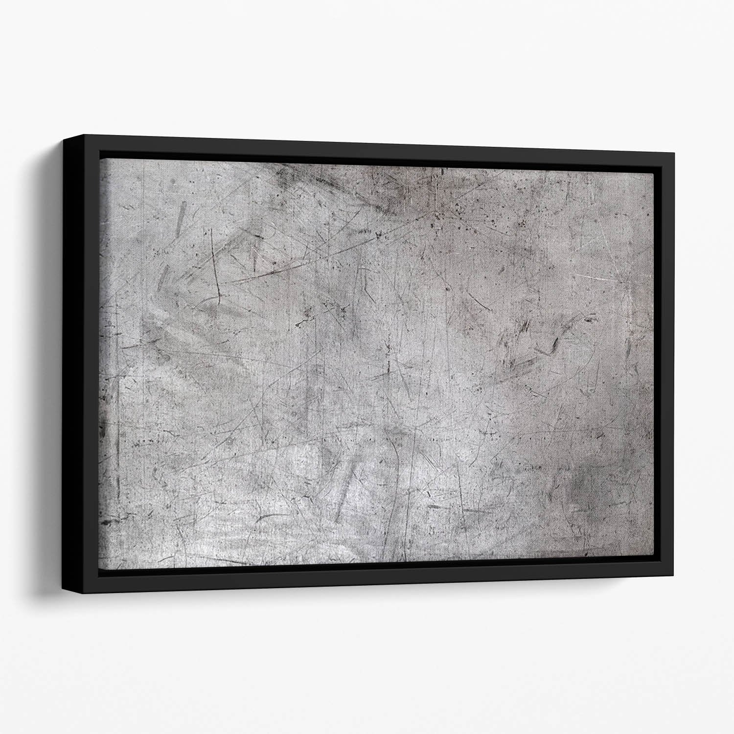 Metal texture Floating Framed Canvas
