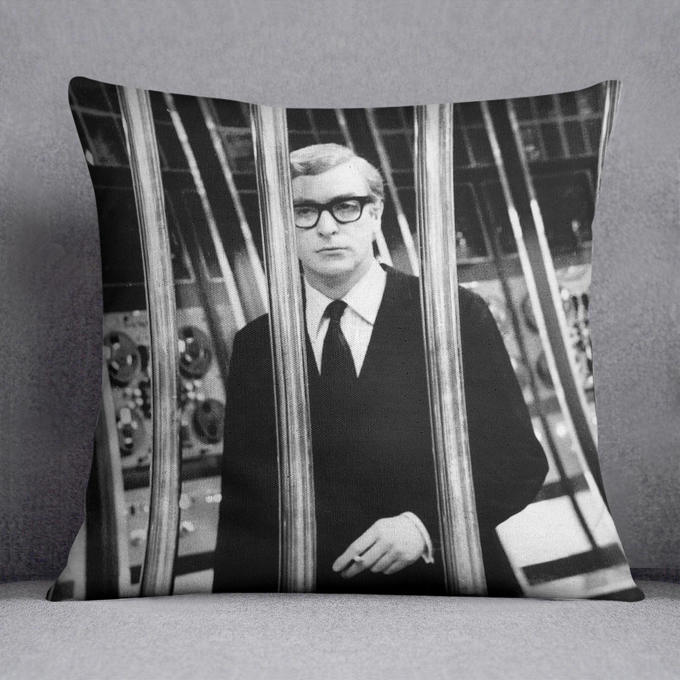 Michael Caine 1967 Cushion - Canvas Art Rocks - 1