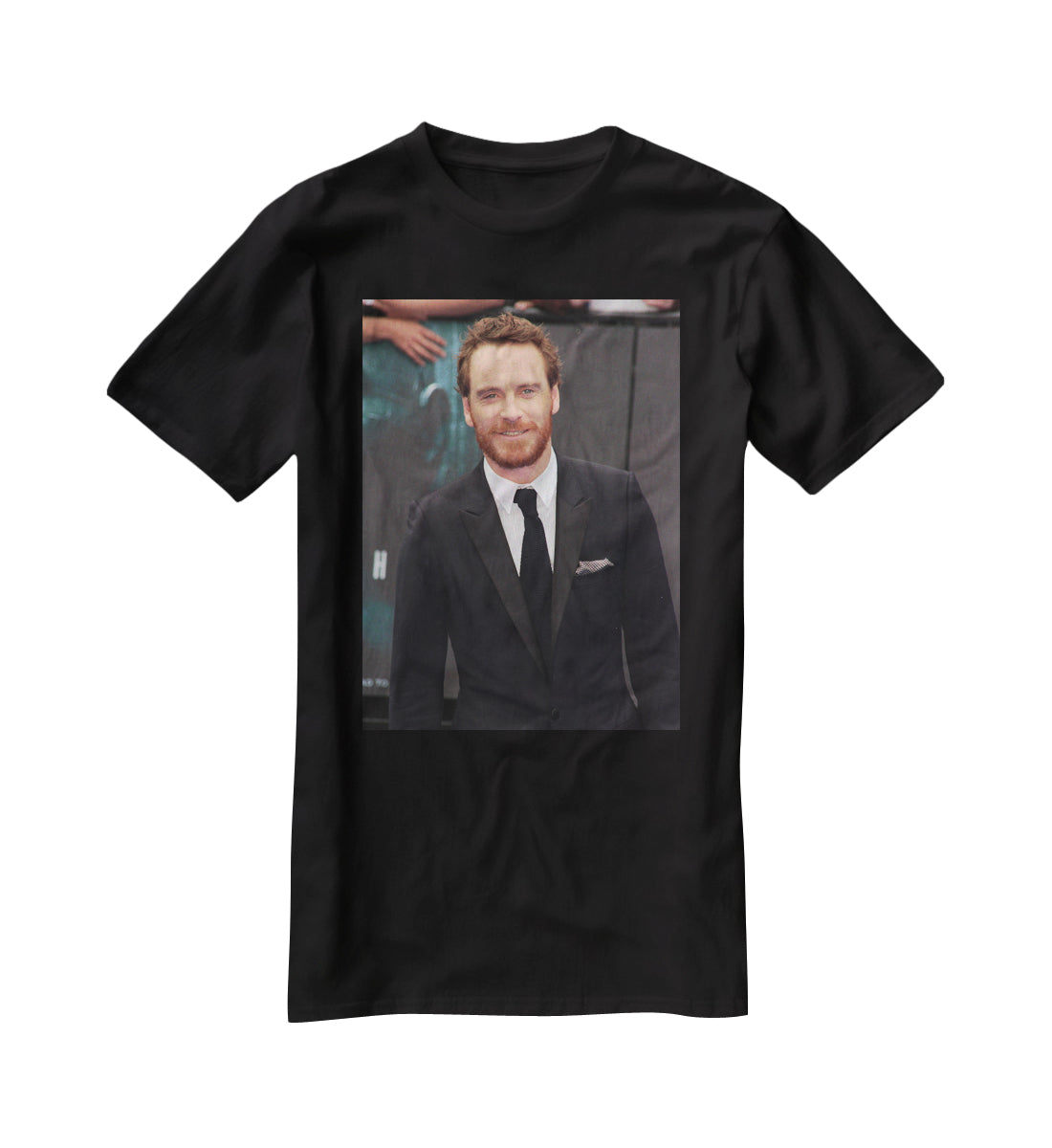 Michael Fassbender T-Shirt - Canvas Art Rocks - 1