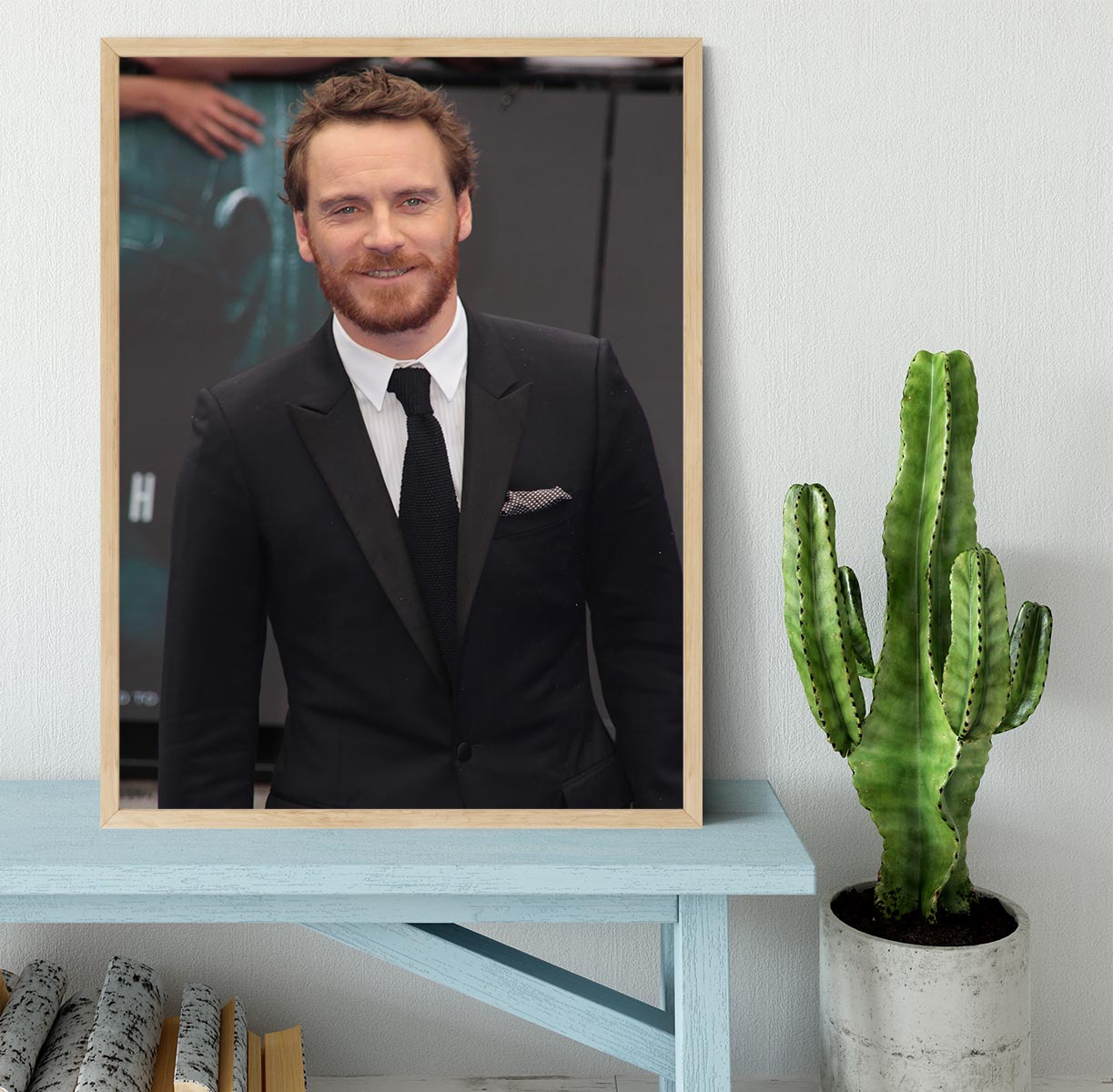 Michael Fassbender Framed Print - Canvas Art Rocks - 4