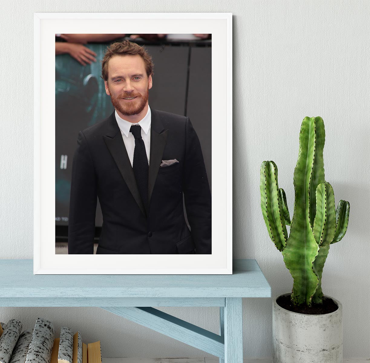 Michael Fassbender Framed Print - Canvas Art Rocks - 5