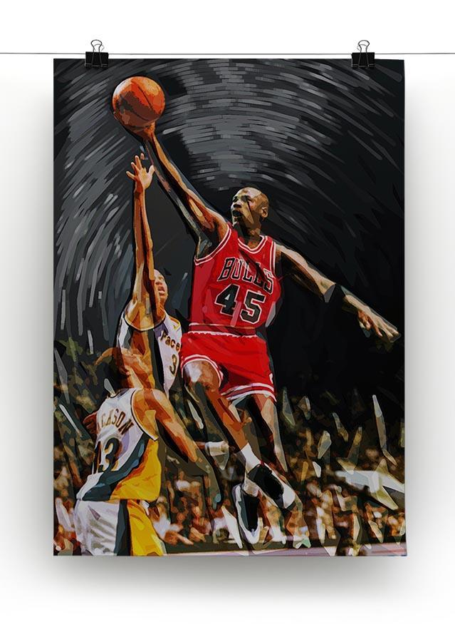 Michael Jordan Canvas Print or Poster - Canvas Art Rocks - 2