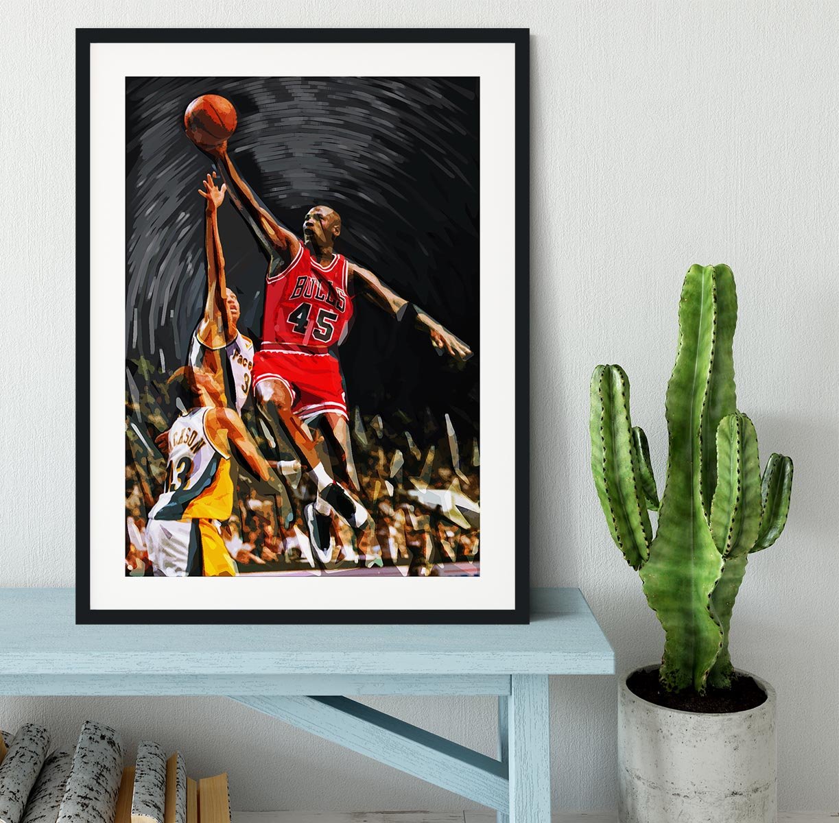 Michael Jordan Framed Print - Canvas Art Rocks - 1