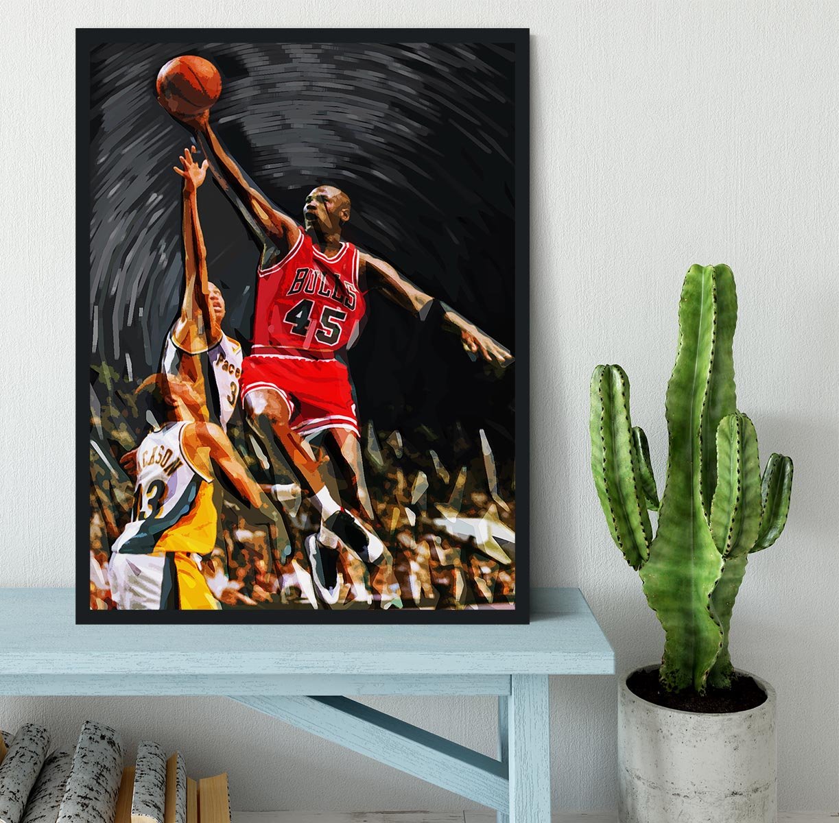 Michael Jordan Framed Print - Canvas Art Rocks - 2
