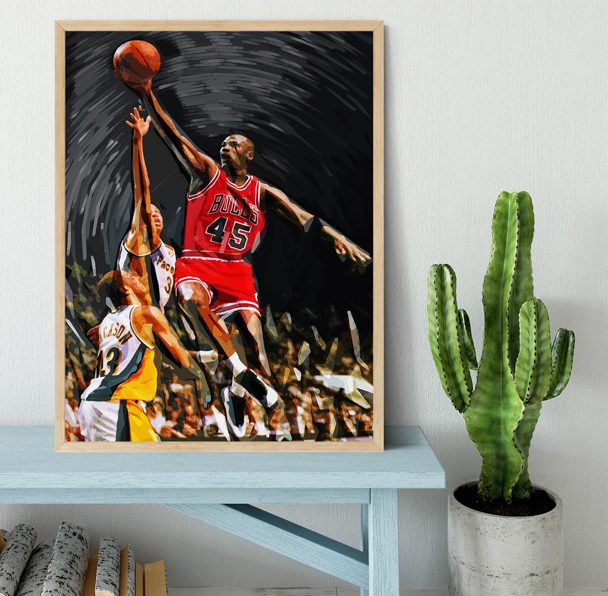 Michael Jordan Framed Print - Canvas Art Rocks - 4