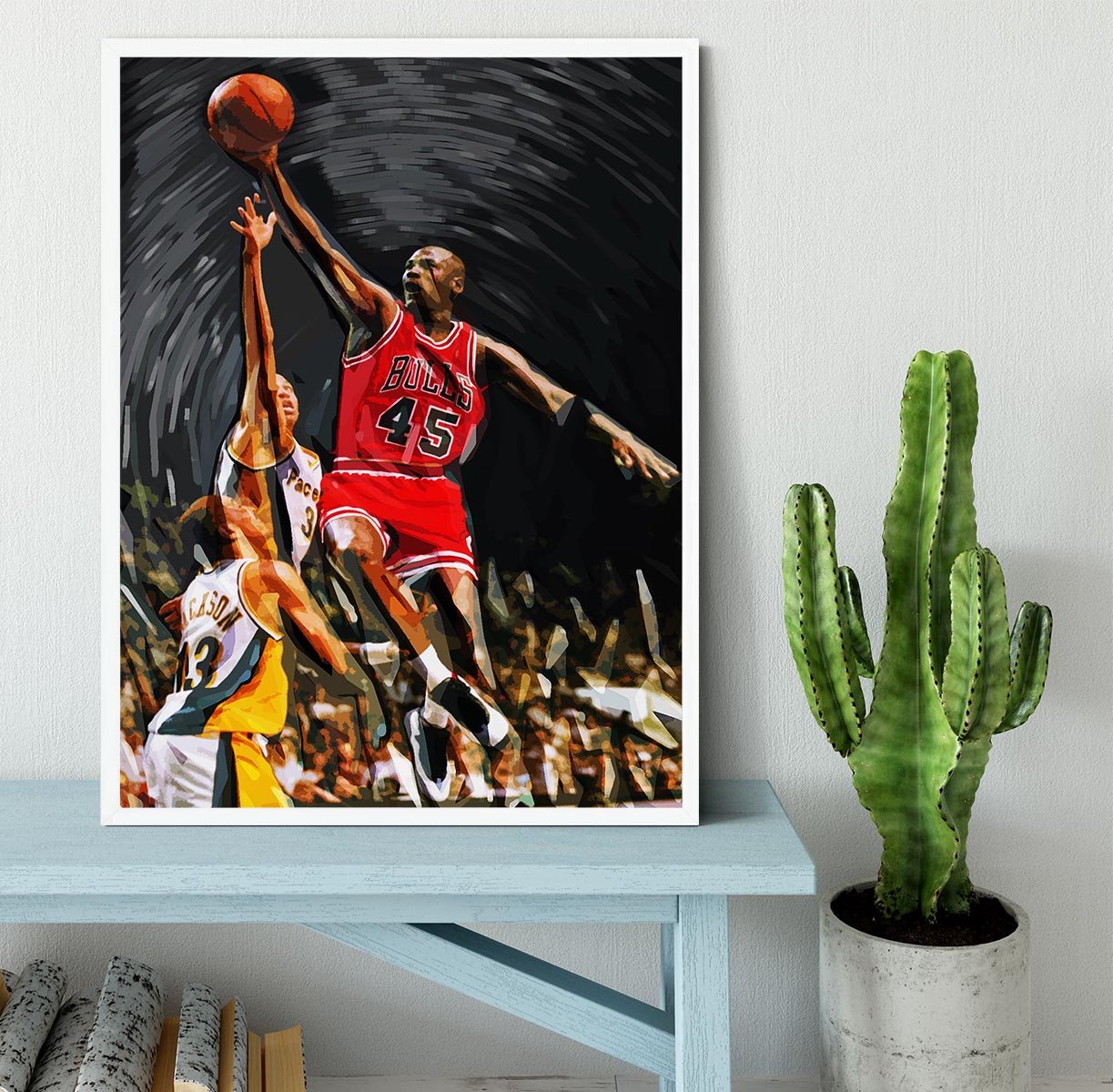 Michael Jordan Framed Print - Canvas Art Rocks -6