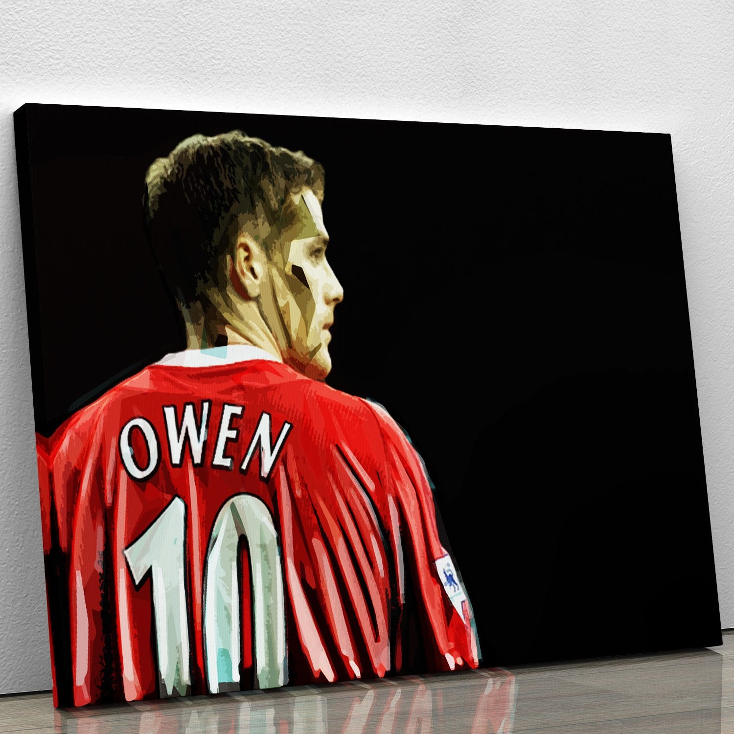 Michael Owen Liverpool Back Canvas Print or Poster