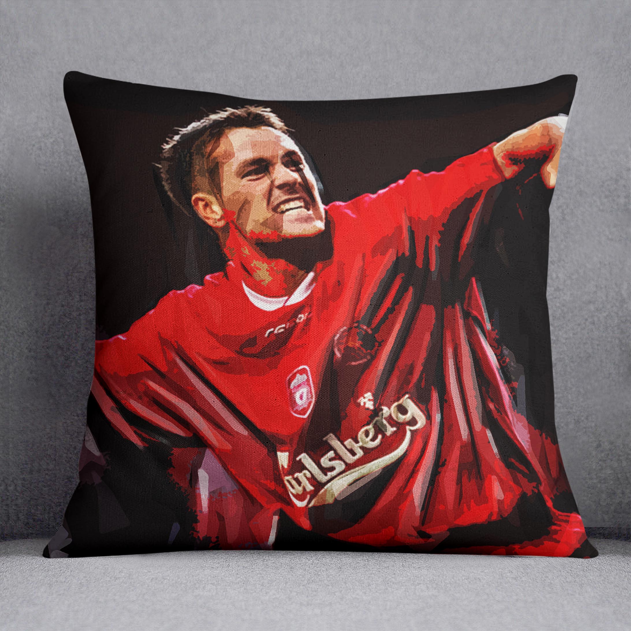 Michael Owen Liverpool Cushion