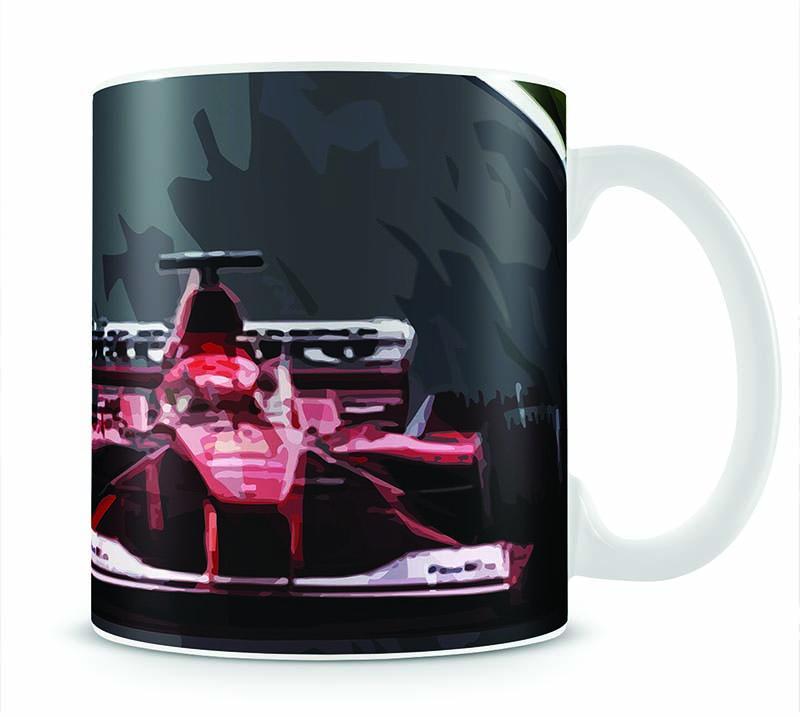 Michael Schumacher Formula 1 Mug - Canvas Art Rocks - 1