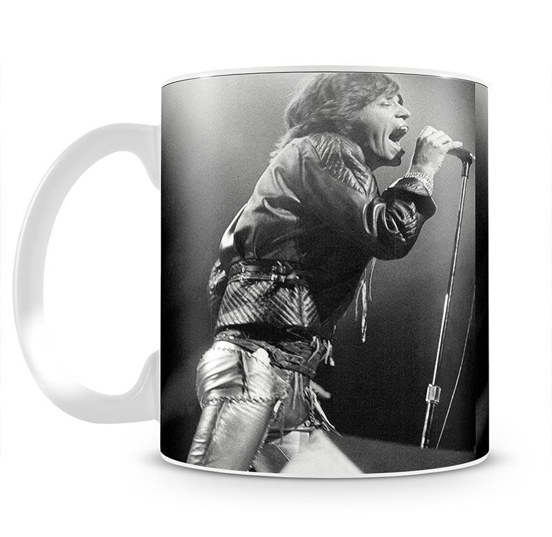 Mick Jagger 1973 Mug - Canvas Art Rocks - 2