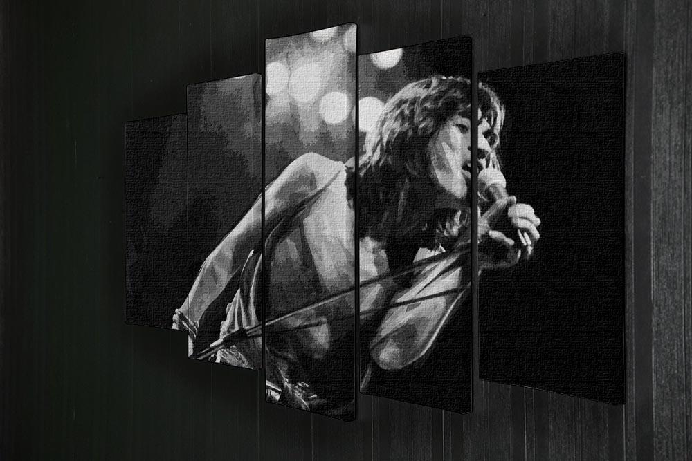 Mick Jagger 5 Split Panel Canvas - Canvas Art Rocks - 2