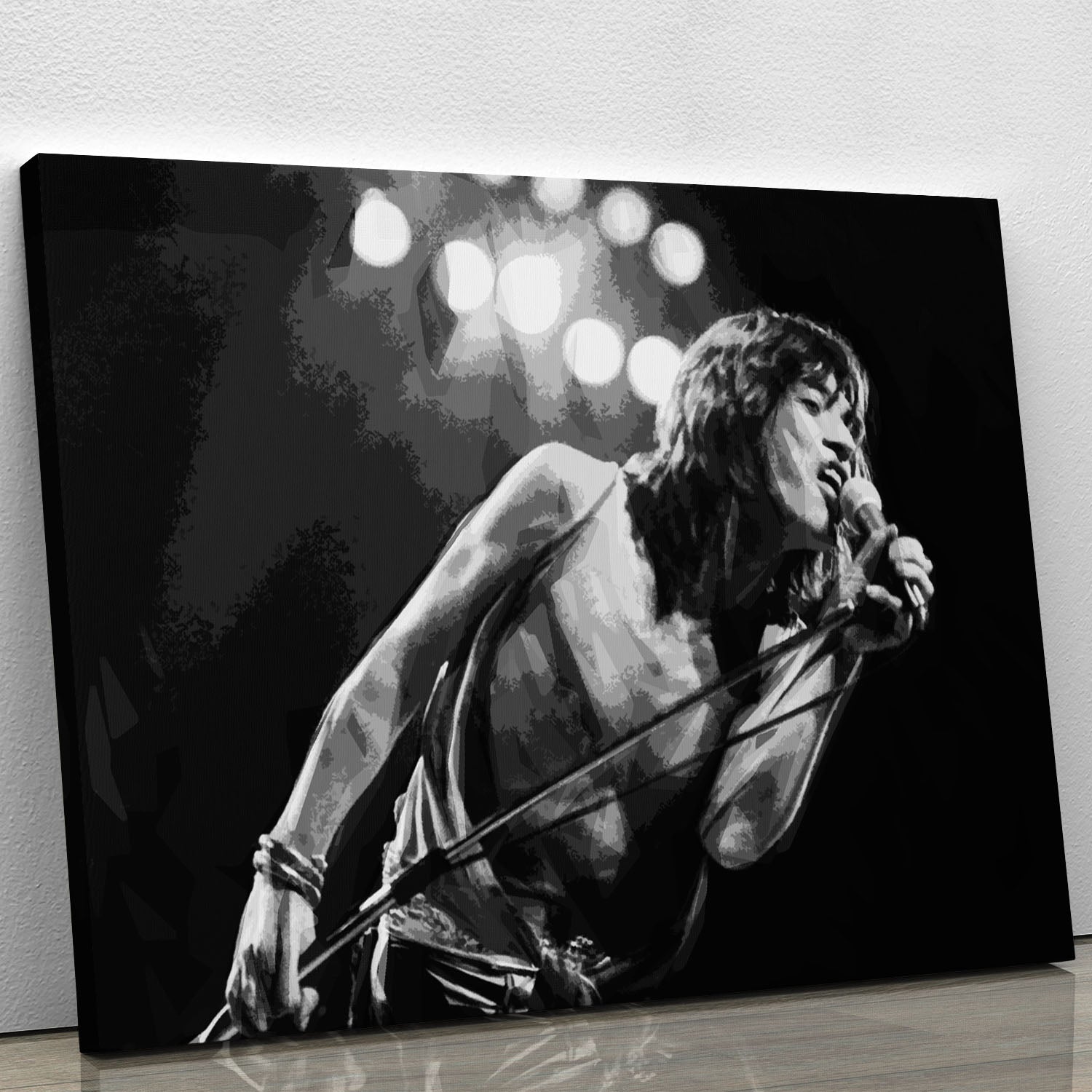 Mick Jagger Canvas Print or Poster - Canvas Art Rocks - 1