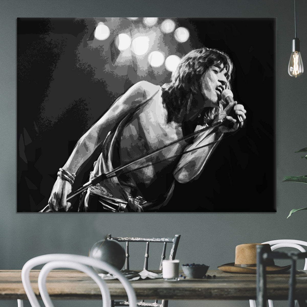 Mick Jagger Canvas Print or Poster - Canvas Art Rocks - 3