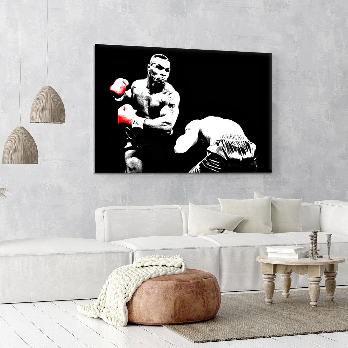 Mike Tyson Knockout Canvas Print or Poster