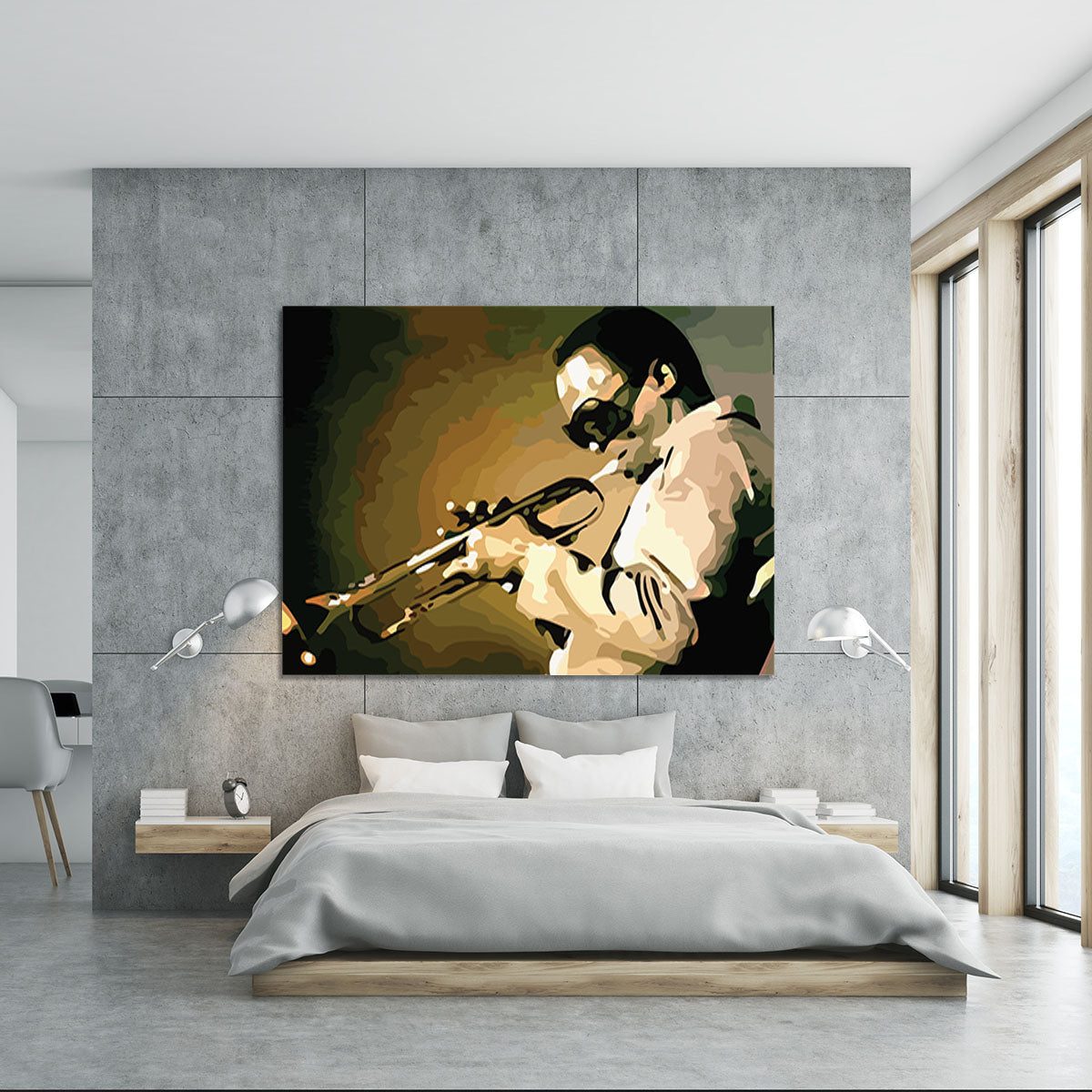Miles Davis Jazz Maestro Canvas Print or Poster - Canvas Art Rocks - 5