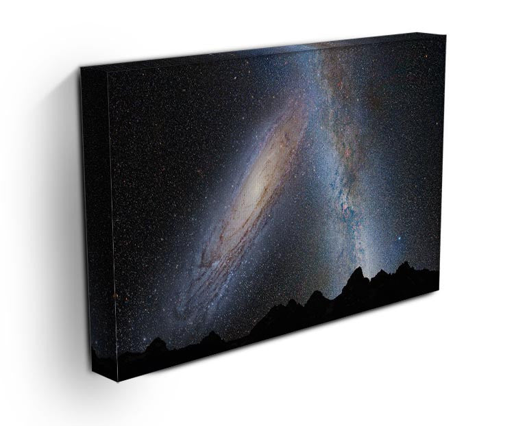 Milky Way Sky Canvas Print - Canvas Art Rocks - 3