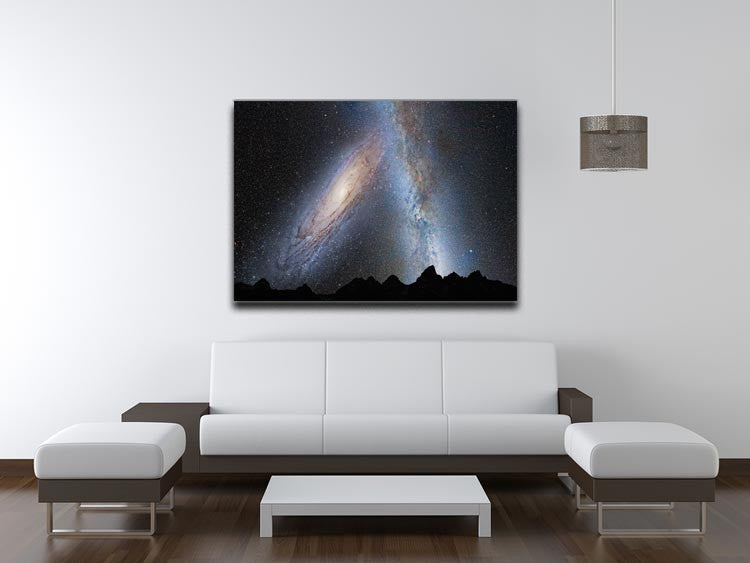 Milky Way Sky Canvas Print - Canvas Art Rocks - 4