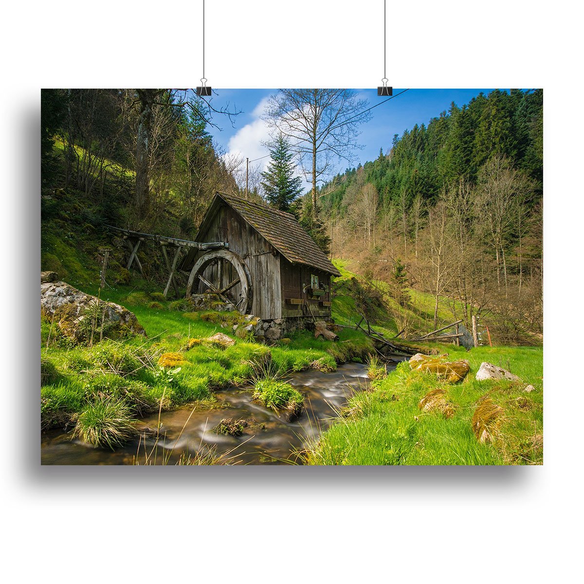 Mill Canvas Print or Poster