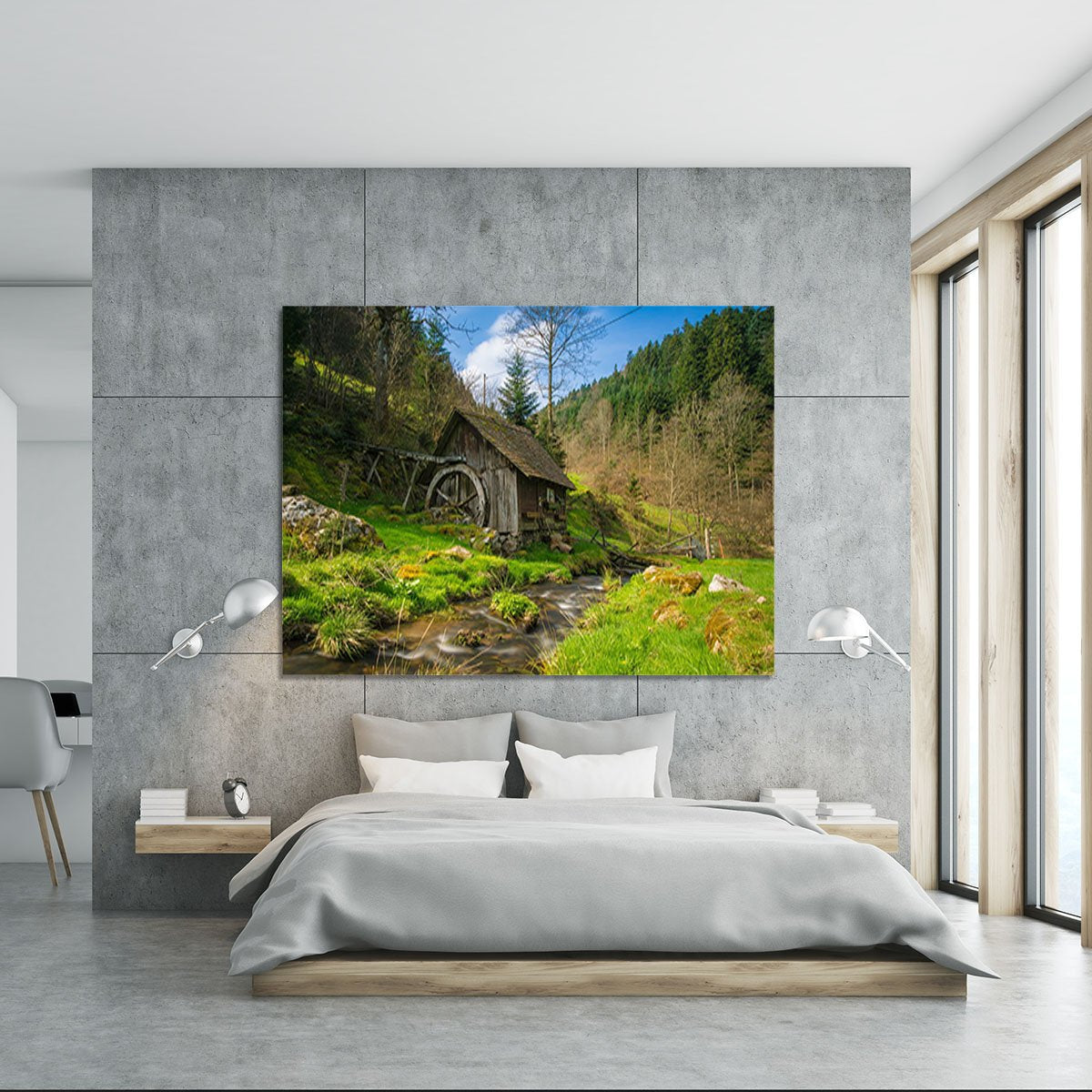 Mill Canvas Print or Poster
