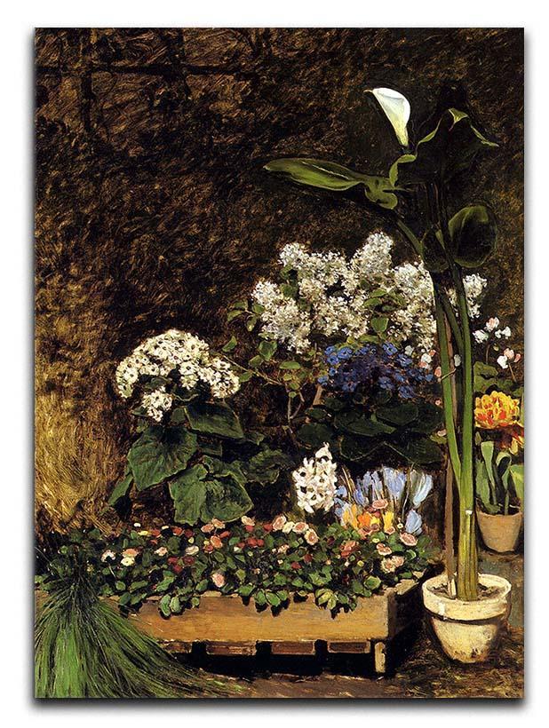Mixed Spring Flowers by Renoir Canvas Print or Poster  - Canvas Art Rocks - 1