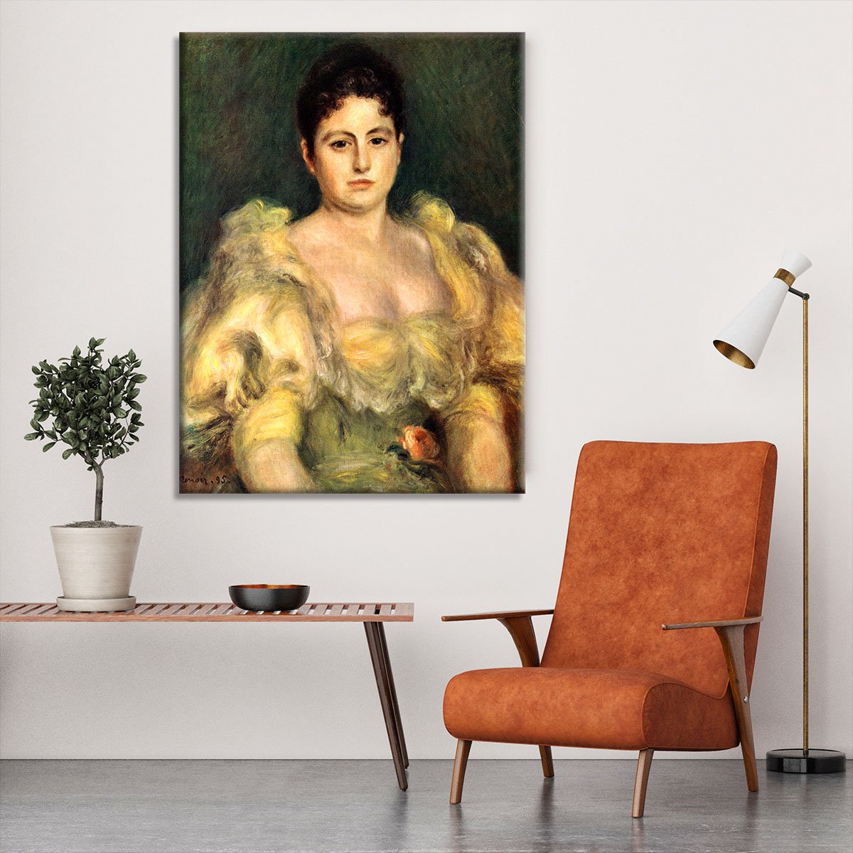 Mme Stephen Pichon by Renoir Canvas Print or Poster