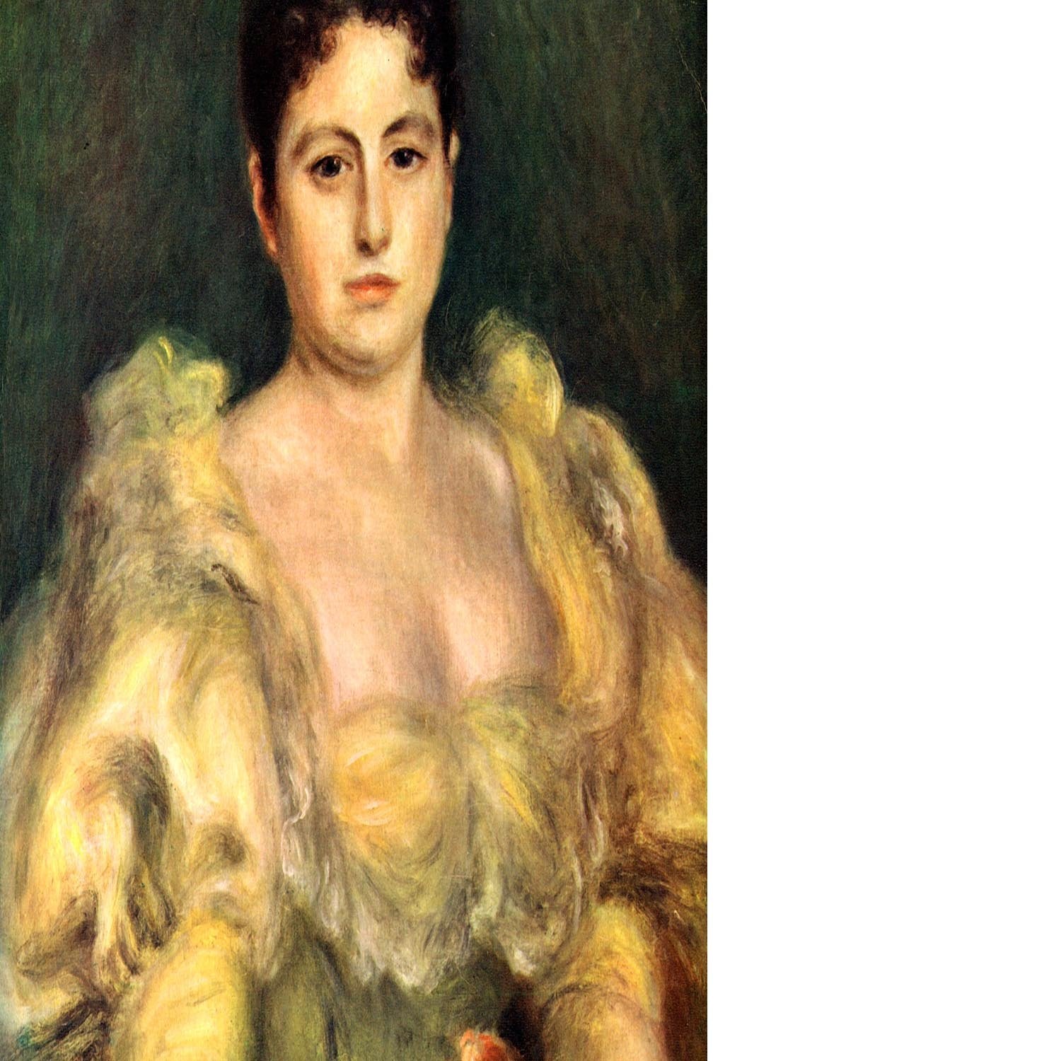 Mme Stephen Pichon by Renoir Floating Framed Canvas
