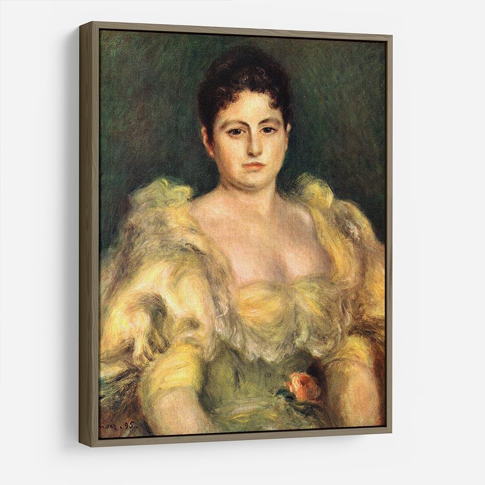 Mme Stephen Pichon by Renoir HD Metal Print
