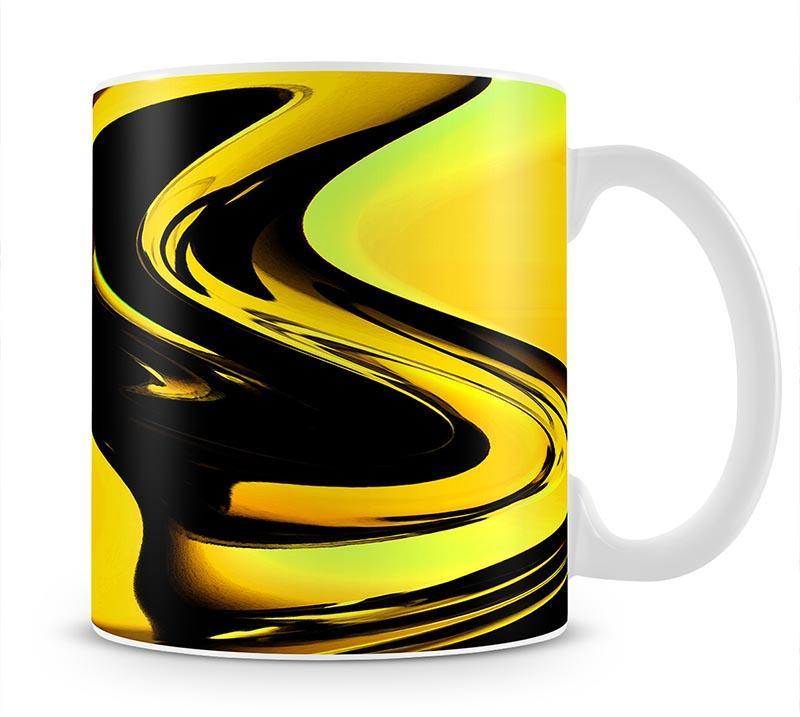 Modern Pop Art Yellow Mug - Canvas Art Rocks - 1