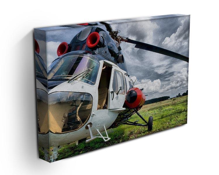 Modern light helicopter Canvas Print or Poster - Canvas Art Rocks - 3